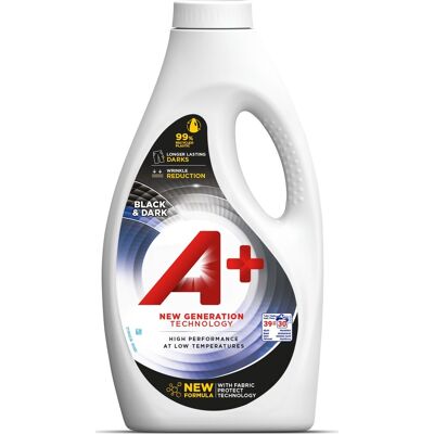 Ariel A+ Flydende Vaskemiddel Black & Dark 1,35 L Ariel A+ Flydende Vaskemiddel Black & Dark 1,35 L