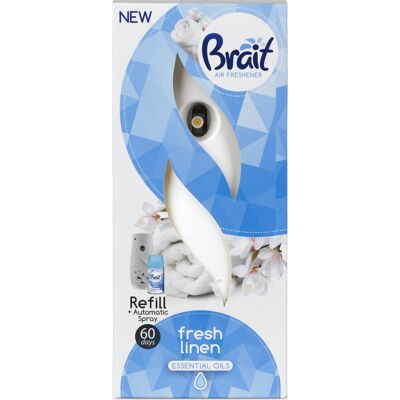 Brait Air Freshener Starter Fresh Linen Brait Air Freshener Starter Fresh Linen