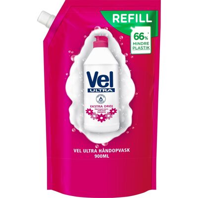 Vel Ultra Opvaskemiddel Refill, 900 Ml Vel Ultra Opvaskemiddel Refill, 900 Ml