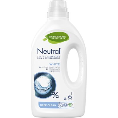 Neutral Flydende Vaskemiddel White 1,25 L Neutral Flydende Vaskemiddel White 1,25 L