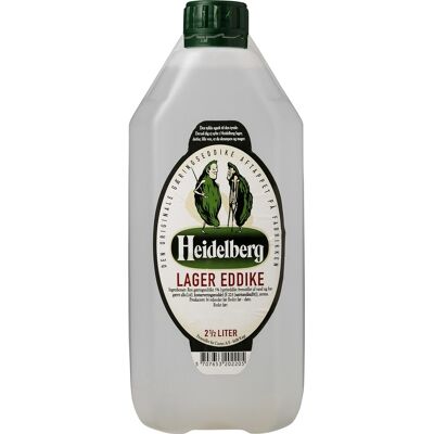 Heidelberg Eddike Klar 2,5 L Heidelberg Eddike Klar 2,5 L