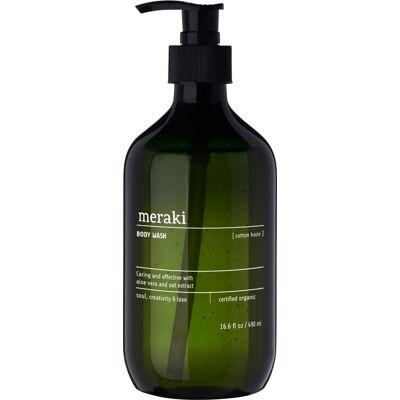 Meraki - Kropsvask Cotton Haze 490 Ml - Gennemsigtig - Body Wash Meraki - Kropsvask Cotton Haze 490 Ml - Gennemsigtig - Body Wash