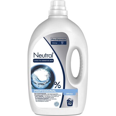 Neutral Pro Flydende Vaskemiddel White 2,62 L Neutral Pro Flydende Vaskemiddel White 2,62 L