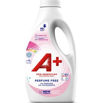 Ariel A+ Sensitive Flydende Vaskemid. Colour 1,98 L Ariel A+ Sensitive Flydende Vaskemid. Colour 1,98 L
