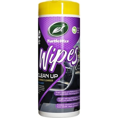 Turtle Wipes Til Bilrens - 40 Stk. Turtle Wipes Til Bilrens - 40 Stk.