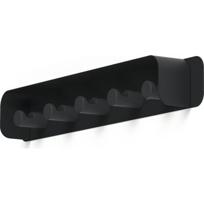 Durable Knagerække M. 5 Knager Durastore®, Sort Durable Knagerække M. 5 Knager Durastore®, Sort