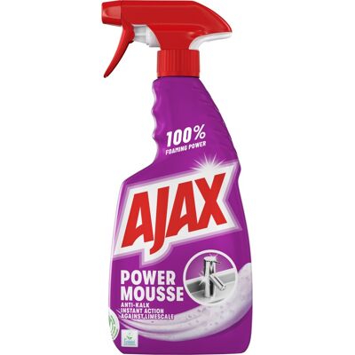 Ajax Spray Power Mousse Anti Kalk 500 Ml Ajax Spray Power Mousse Anti Kalk 500 Ml