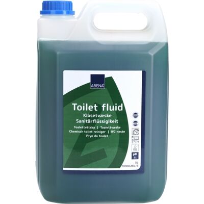 Klosetvæske, Abena, 5 L, Med Farve Og Parfume Klosetvæske, Abena, 5 L, Med Farve Og Parfume