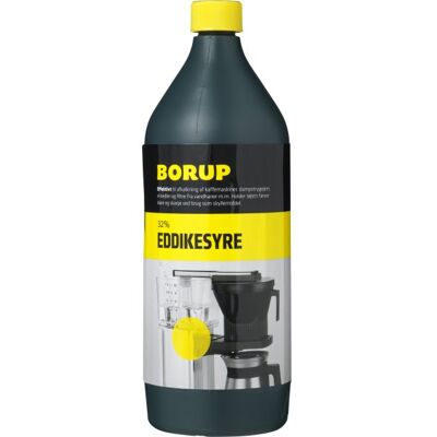 Borup Eddikesyre 32 %, 1 L Borup Eddikesyre 32 %, 1 L