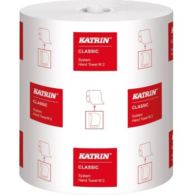 Katrin Classic M2 System Aftørring 2-Lag 6 Rl. Katrin Classic M2 System Aftørring 2-Lag 6 Rl.
