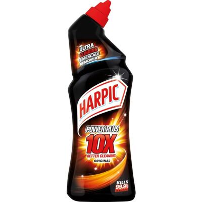 Harpic Power Plus 10x Flydende Toiletrens, 750ml Harpic Power Plus 10x Flydende Toiletrens, 750ml