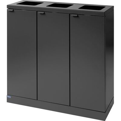 Bica 868 Affaldsstation, 3x65 L, Antracit Bica 868 Affaldsstation, 3x65 L, Antracit