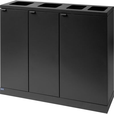 Bica 950 Affaldsstation, 4 Spande, Antracit Bica 950 Affaldsstation, 4 Spande, Antracit