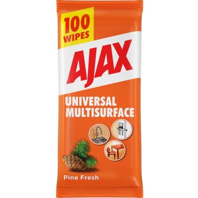 Ajax Wipes Universal 100 Stk Ajax Wipes Universal 100 Stk