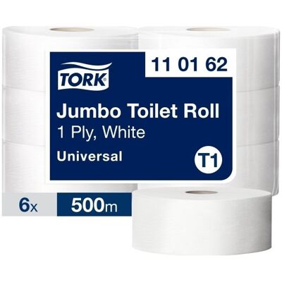 Tork T1 Advanced Jumbo Toiletpapir, 1-Lag Tork T1 Advanced Jumbo Toiletpapir, 1-Lag