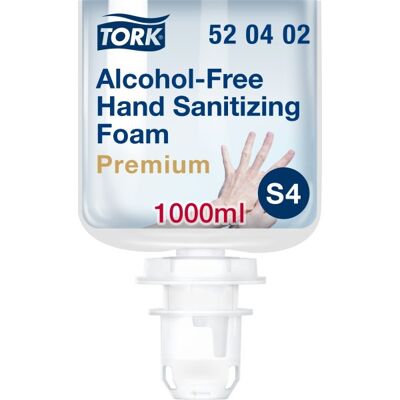 Tork S4 Hånddesinfektion Skum, Uden Alkohol, 1 L Tork S4 Hånddesinfektion Skum, Uden Alkohol, 1 L