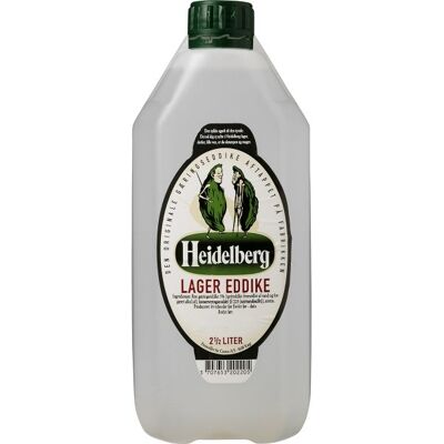 Heidelberg Eddike Klar 2,5 L Heidelberg Eddike Klar 2,5 L