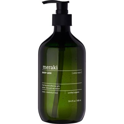 Meraki - Kropsvask Cotton Haze 490 Ml - Gennemsigtig - Body Wash Meraki - Kropsvask Cotton Haze 490 Ml - Gennemsigtig - Body Wash