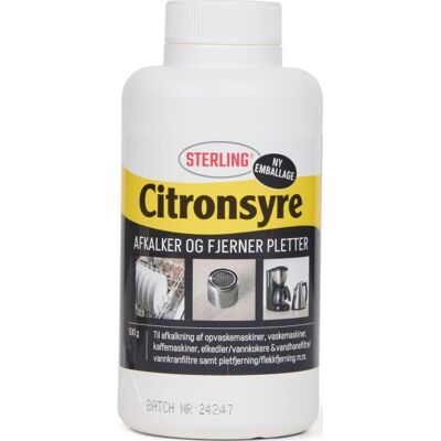 Sterling Citronsyre, 500 G Sterling Citronsyre, 500 G