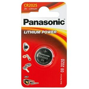 Panasonic Cr2025 Knapcelle Batteri