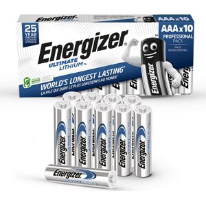 Energizer Lithium Standard Aaa Batteri, 10 Stk. Energizer Lithium Standard Aaa Batteri, 10 Stk.