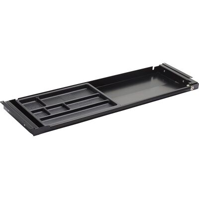 Lomax Slim Tray Udtræksskuffe M/lås, Sort Lomax Slim Tray Udtræksskuffe M/lås, Sort