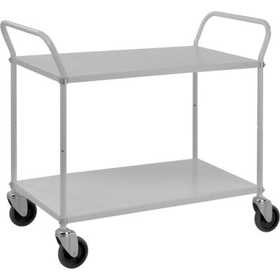 Kongamek Rullebord Zero 2 Hylder, L.1070xb.585xh.940 Mm,Grå Kongamek Rullebord Zero 2 Hylder, L.1070xb.585xh.940 Mm,Grå