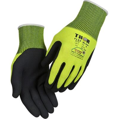 Thor Flex Hi Viz Arbejdshandske, Str. 11 (Xxl) Thor Flex Hi Viz Arbejdshandske, Str. 11 (Xxl)