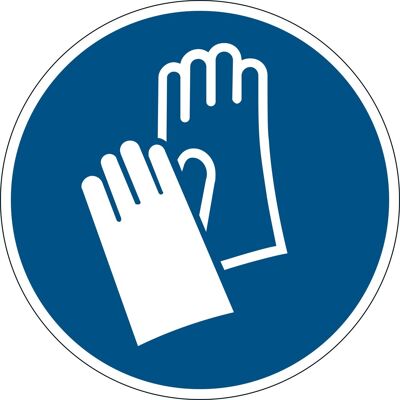 Durable "Handsker Påbudt" Skilt, Aftagelig Durable "Handsker Påbudt" Skilt, Aftagelig