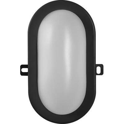 Osram Led-Væglampe, Sort - 6w, 4000k Osram Led-Væglampe, Sort - 6w, 4000k