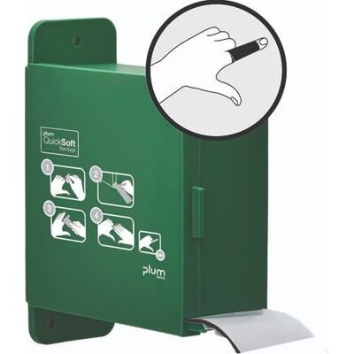 Plum Quicksoft Dispenser Inkl 1 Sort Bandage Refil Plum Quicksoft Dispenser Inkl 1 Sort Bandage Refil