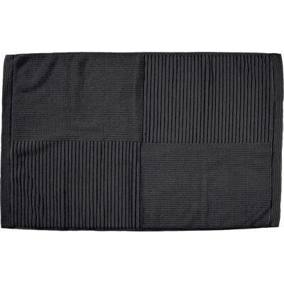 Zone Classic Bademåtte, 80 X 50 Cm, Sort Zone Classic Bademåtte, 80 X 50 Cm, Sort