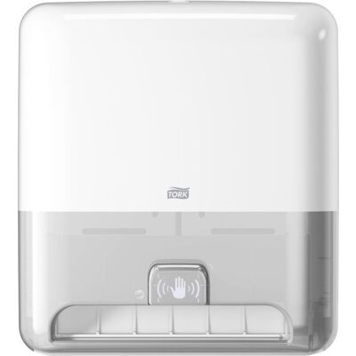 Tork H1 Dispenser Håndklædeark Med Sensor, Hvid Tork H1 Dispenser Håndklædeark Med Sensor, Hvid