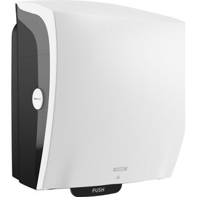 KATRIN Hvid Papirrulle Dispenser Hybrid System 84739 KATRIN Hvid Papirrulle Dispenser Hybrid System 84739