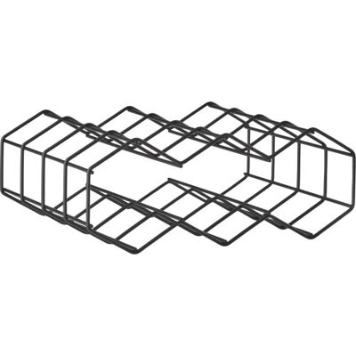 Zone Rocks Vinreol Modul, 3 Pladser, Sort Zone Rocks Vinreol Modul, 3 Pladser, Sort
