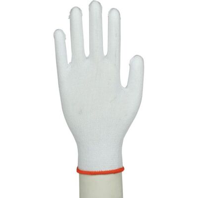 No-Name Bomuldshandsker, Hvid Tricot, Medium Str 8, 12 Par No-Name Bomuldshandsker, Hvid Tricot, Medium Str 8, 12 Par