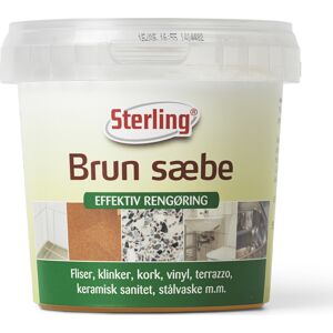 Sterling Brun Sæbe I Gelform, 500g