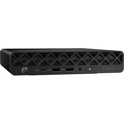 HP Elitedesk 8 Mini G1i Desktop Ai Pc, Sort HP Elitedesk 8 Mini G1i Desktop Ai Pc, Sort