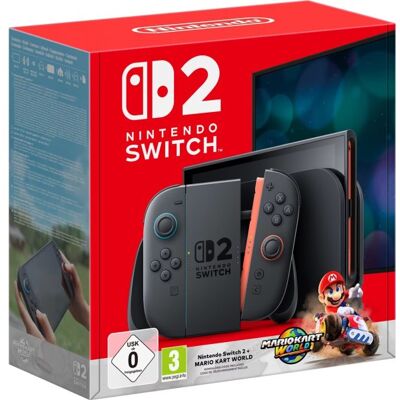 Nintendo Switch 2 Spilkonsol, Sort Nintendo Switch 2 Spilkonsol, Sort