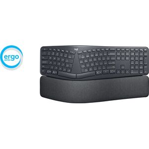 Logitech K860 Ergo Keyboard, Sort