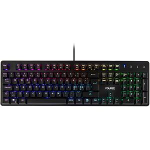 Fourze Gk130 Mekanisk Rgb Gaming Tastatur, Nordisk