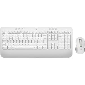 Logitech Mk650 Mus/tastatursæt, Nordisk, Hvid