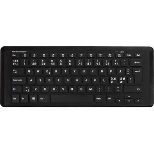 Mousetrapper Type Mini Tastatur, Nordisk, Sort