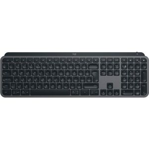 Logitech Mx Keys S Tastatur, Nordisk, Sort