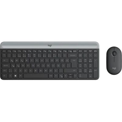 Logitech Mk470 Slim Trådløst Mus/tastatursæt Logitech Mk470 Slim Trådløst Mus/tastatursæt