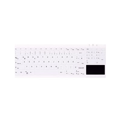 Cherry Kompakt Trådløst QWERTY-tastatur - Pan Nordic - Taktile - Hvid Cherry Kompakt Trådløst QWERTY-tastatur - Pan Nordic - Taktile - Hvid