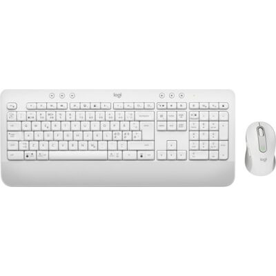 Logitech Mk650 Mus/tastatursæt, Nordisk, Hvid Logitech Mk650 Mus/tastatursæt, Nordisk, Hvid