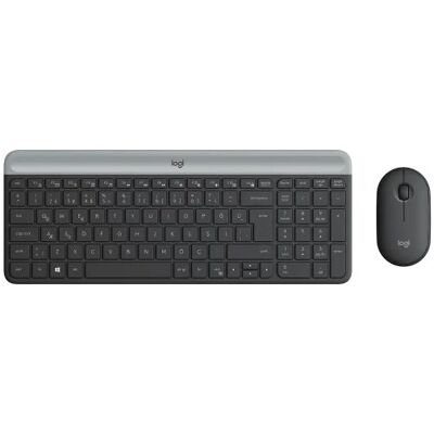 Logitech Mk470 Slim Trådløst Mus/tastatursæt Logitech Mk470 Slim Trådløst Mus/tastatursæt