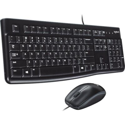 Logitech Mk120 Kablet Mus/tastatursæt, Nordisk Logitech Mk120 Kablet Mus/tastatursæt, Nordisk