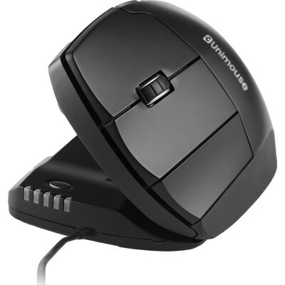 Ergonomisk Unimouse fra Contour Design - 6 programmérbare knapper - 4000 DPI - Kontormus Ergonomisk Unimouse fra Contour Design - 6 programmérbare knapper - 4000 DPI - Kontormus